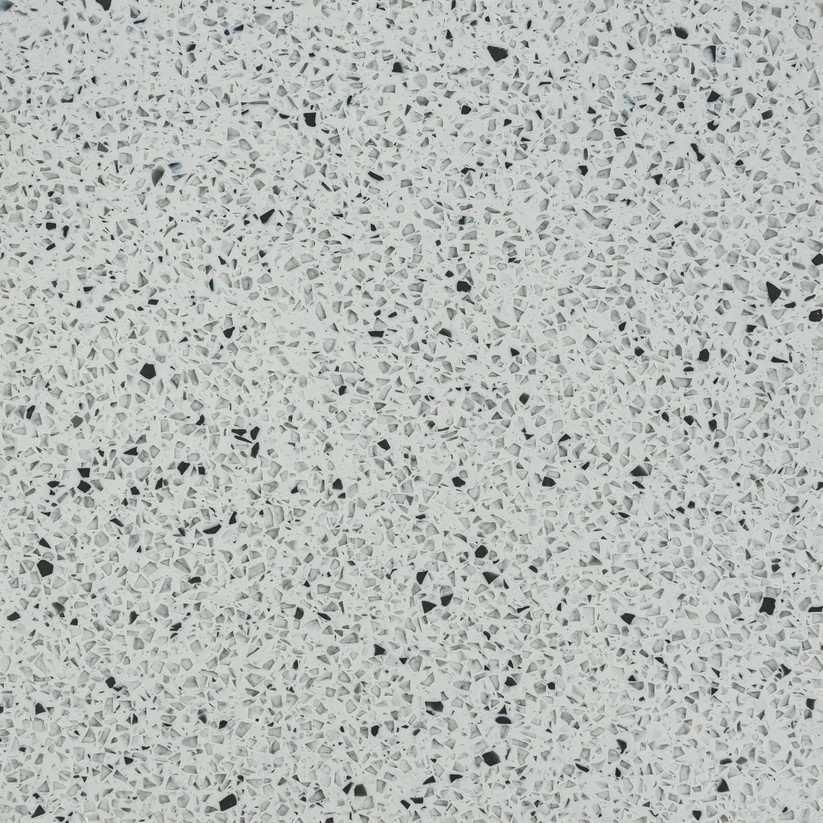 D 0040-01 Medium Grey kleine Flecken - schwarz