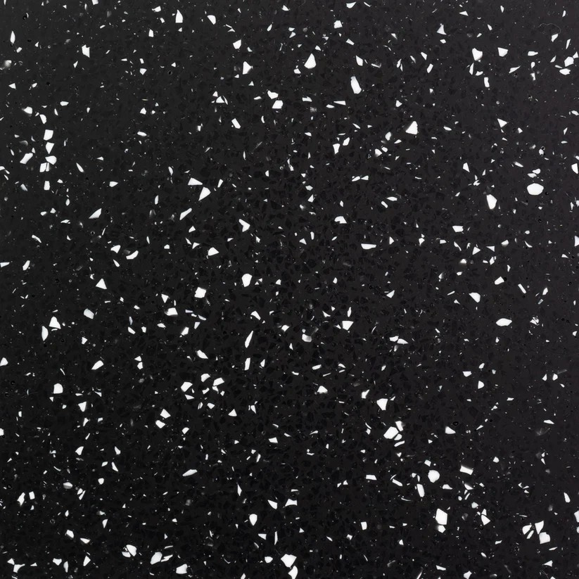D 0060-03 Black kleine Flecken - weiß
