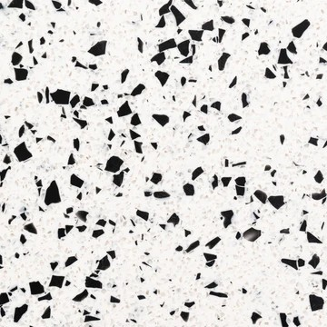 D 0100-51 White große Flecken - schwarz