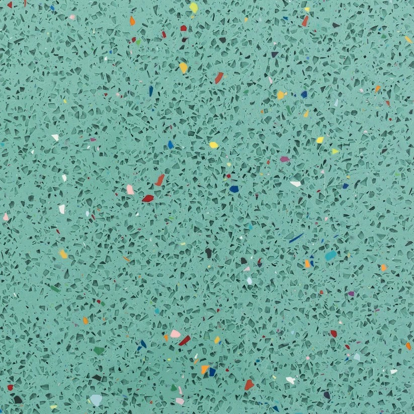 D 0200-02 Medium green wenig Flecken - bunt