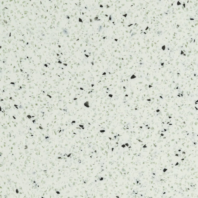 D 0210-01 Light green kleine Flecken - schwarz