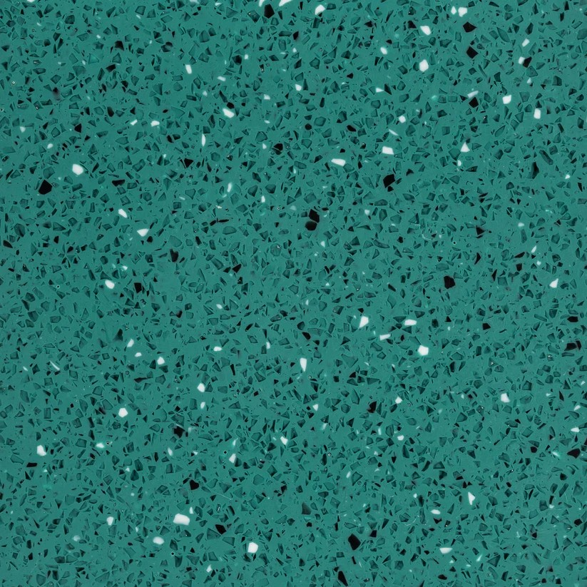 D 0360-04 Jade green kleine Flecken - schwarz und weiß