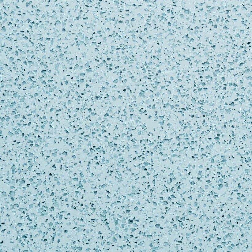 D 0850-00 Light blue kleine Flecken - klar