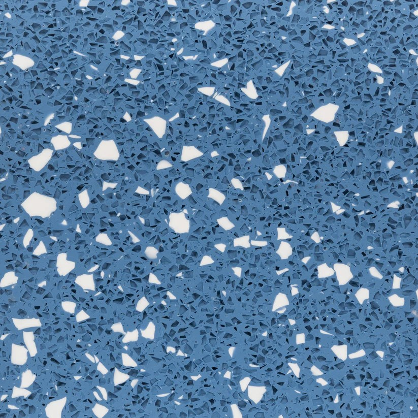 R 5023-53 Distant Blue große Flecken – weiß