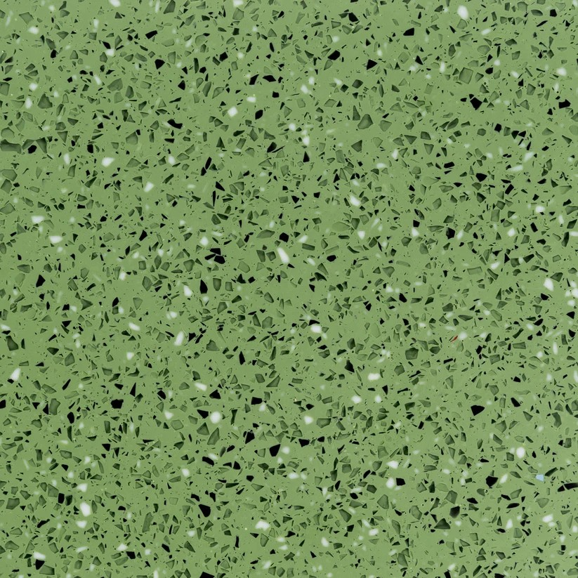 R 6011-00 Reseda Green kleine Flecken – klar