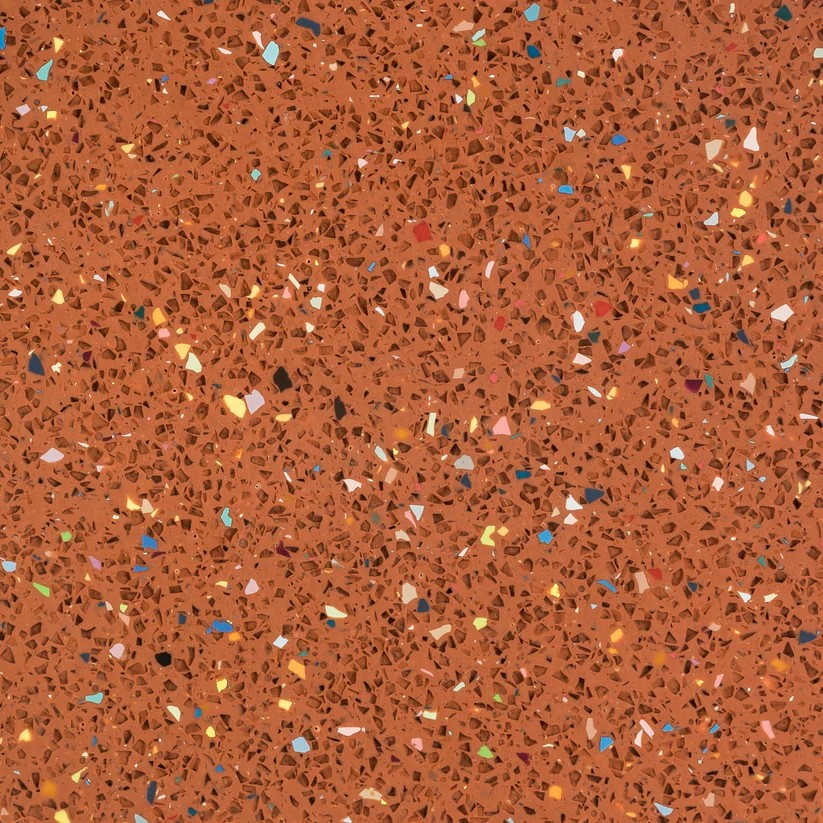 R 8004-02 Copper Brown wenige Flecken - bunt