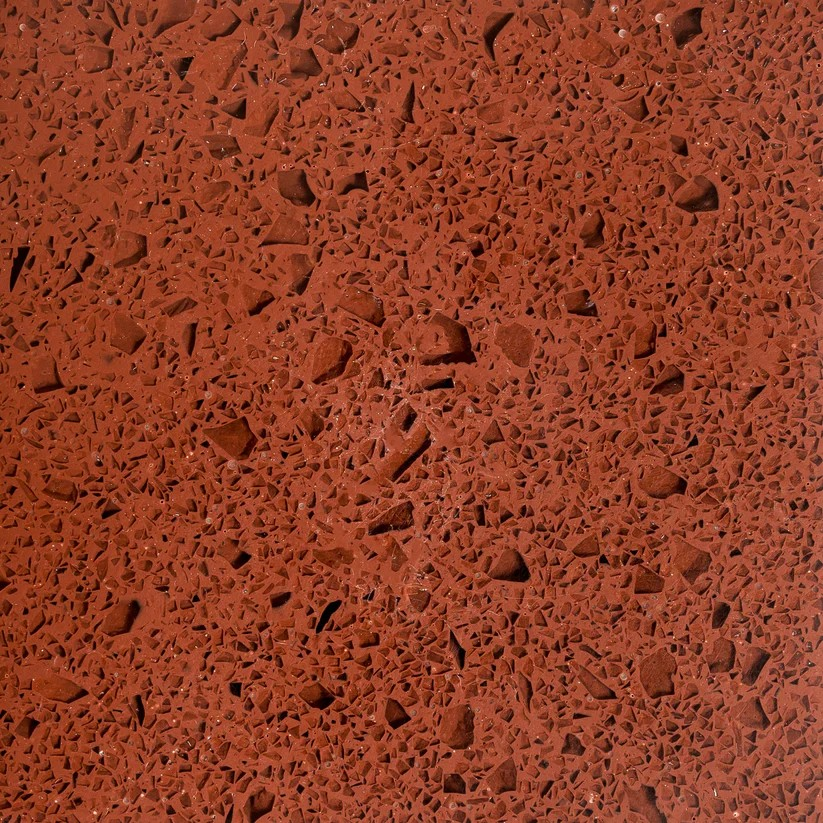 R 8012-50 Red Brown große Flecken - klar